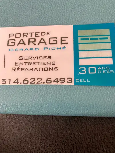 réparation de porte de garage , View more