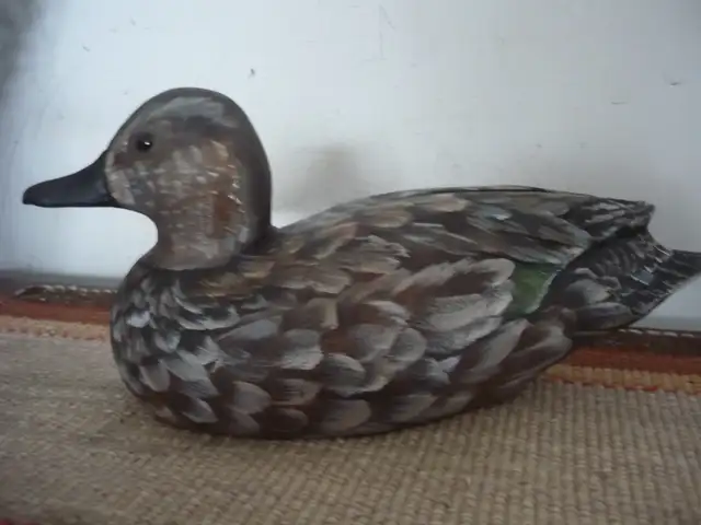 GREEN-WING TEAL HEN Duck DecoyD-20063417636213507121