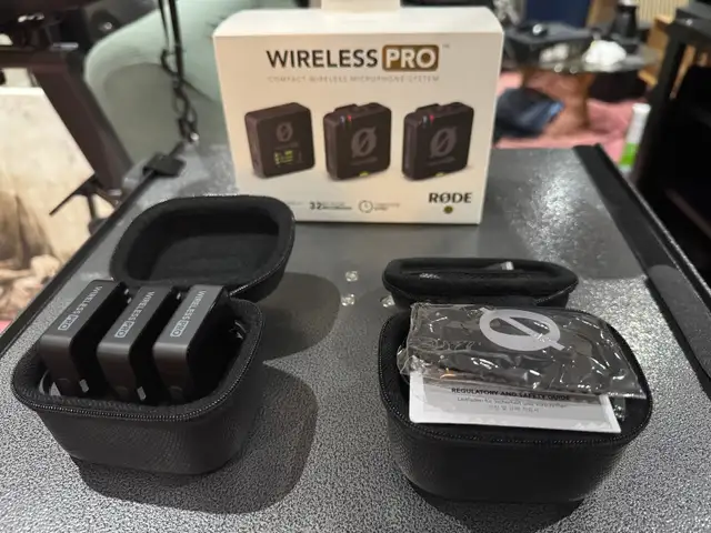 Rode Wireless Pro Microphone Set in Pro Audio & Recording Equipment in City of Toronto - Image 4