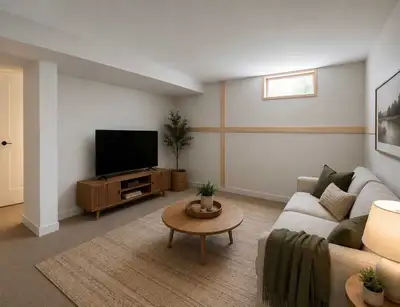 Newly renovated basement 2 bed unit for rent - June 1st. - near St Edward Park - including utilities...