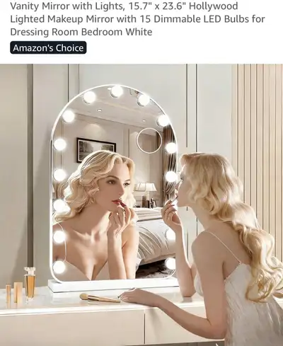 Hollywood Vanity Mirror with Lights, View more