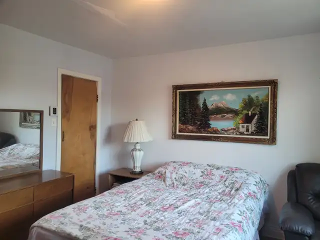 Large bright furnished room for rent