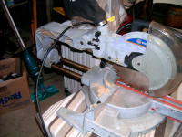 10 " king Canada sliding compound saw works good  $65