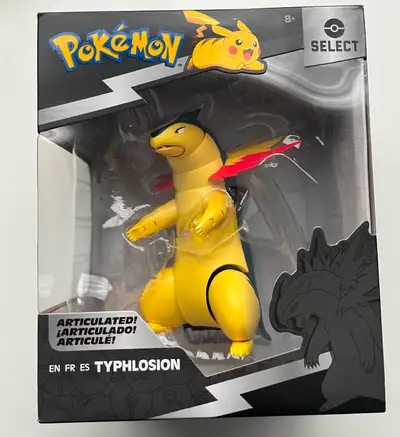 Pokemon Select Figure TYPHLOSION, View more
