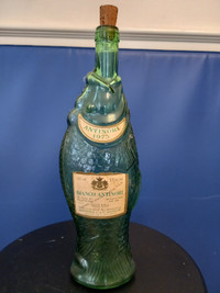 Glass Fish WIne Bottles-Collectors Dream