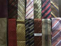 Assortment Of “BRAND NAMED” Collectible Ties