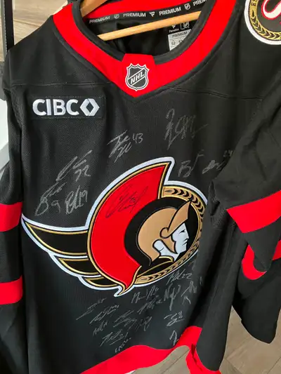 Senators Autographed Jersey, View more