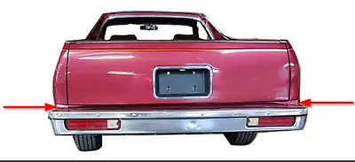 I’m looking for a rear bumper from an 80s El Camino or Chevy Malibu wagon. Brackets and taillights i...