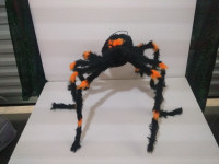 halloween: posable durable metal wire huge spider