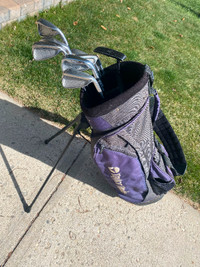 Maxfli Blue Max Golf Clubs and Bag
