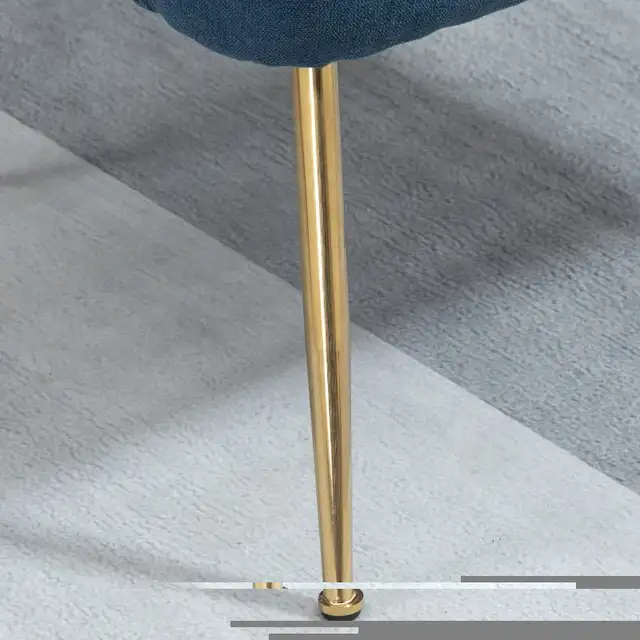 Velvet Accent Chairs, Modern Living Room Chair, Tall Back Leisur in Chairs & Recliners in Markham / York Region - Image 8