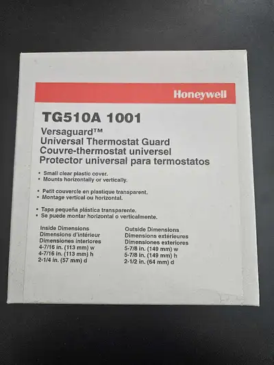 Honeywell TG510A 1001 Versaguard Universal Thermostat Guard, View more