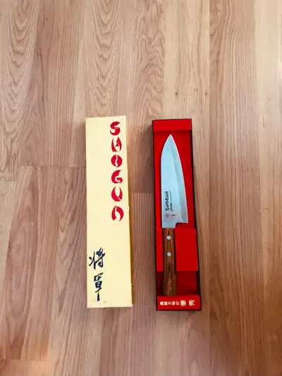 couteau cuisine japonais Shogun neuf jamais utilisé , View more