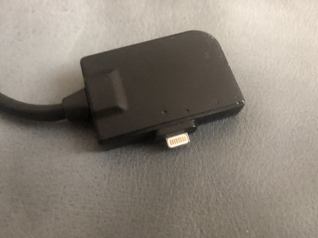 VW AUDI Apple iphone lightning adaptor factory OEM accessory. in Cell Phone Accessories in Hamilton - Image 2