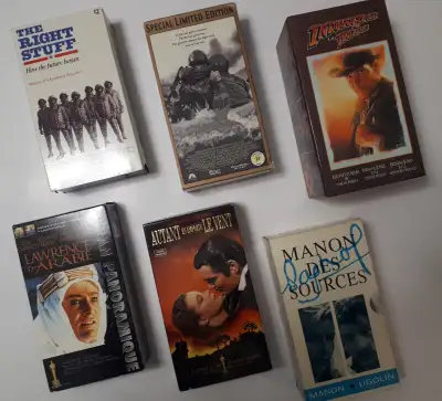 4 Coffrets Films (VHS)