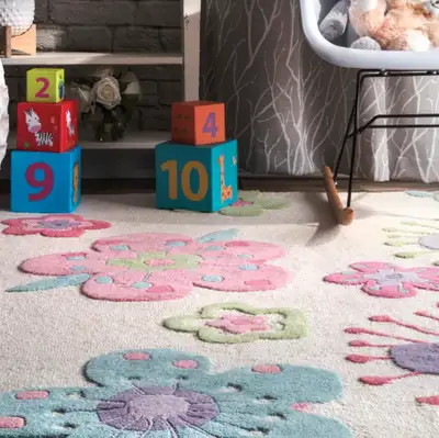 Like New Wool Rug 5ft x7ft High Quality Rug - Made in India, View more