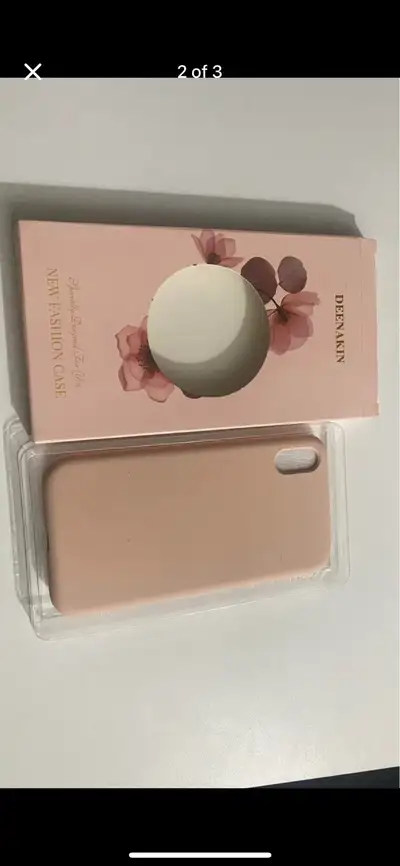 iPhone XR mobile cover with screen protector, View more