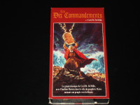 Les Dix commandements (1956) Cassette VHS