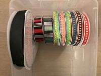 Variety of ribbons