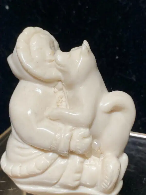 Old Figurine Composition 2 "X 3.5" in Arts & Collectibles in Vancouver - Image 2