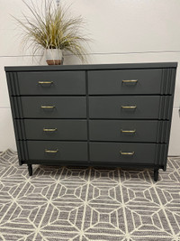 Mid century modern dresser and nightstand 