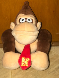 Super Marion Nintendo DONKEY KONG 10" Plush Ape Gorilla Mascot