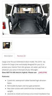 Dirty Dog Cargo Liner 