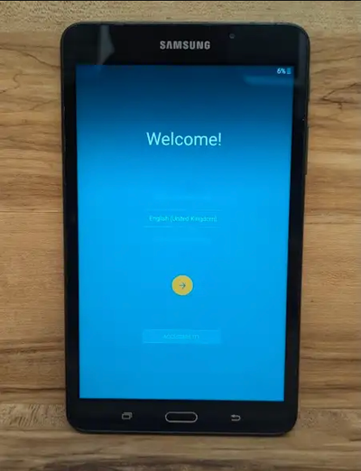 Samsung Galaxy Tab A SM-T280 8GB, Wi-Fi, 7 inch Tablet - Black A bit of an older model but still goo...