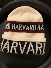 Harvard winter hat 