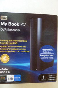 My Book AV DVR Expander 1 TB