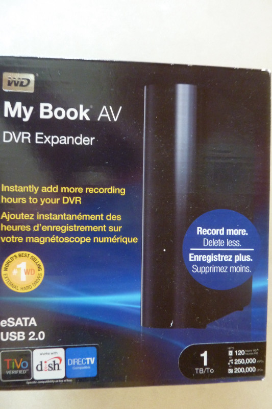 My Book AV DVR Expander 1 TB in General Electronics in City of Halifax