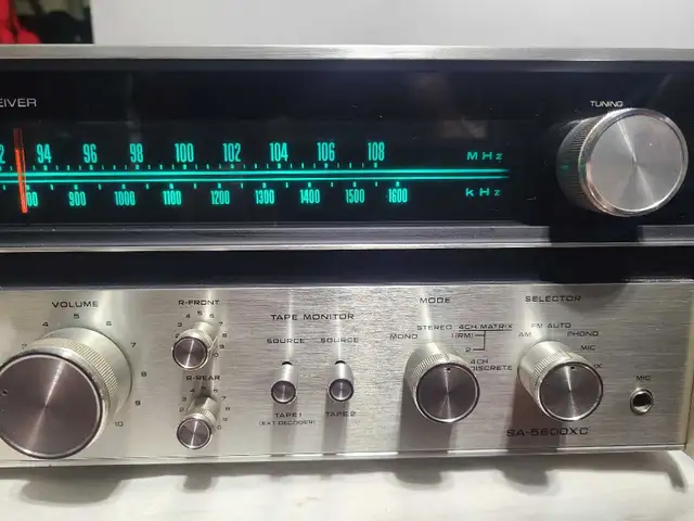 TECHNICS 5600XC STEREO RECEIVER in Stereo Systems & Home Theatre in Mississauga / Peel Region - Image 4
