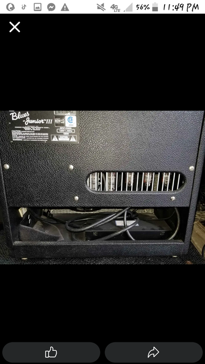FENDER Blues junior III guitar tubes amp/prend echanges, View more