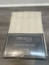 Croscill Home Fabric shower liner-curtain