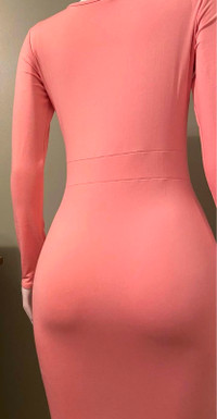 Light pink dress size small