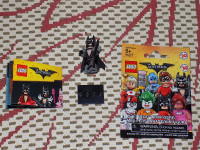GLAM METAL BATMAN, THE BATMAN MOVIE, LEGO MINI-FIGURES, COMPLETE