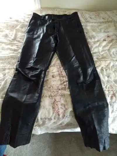 Motorcycle Leather Pants, View more