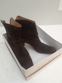 Elegant suede boots size 8.5