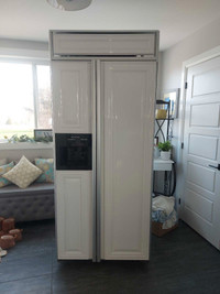 Built in refrigerator and freezer 