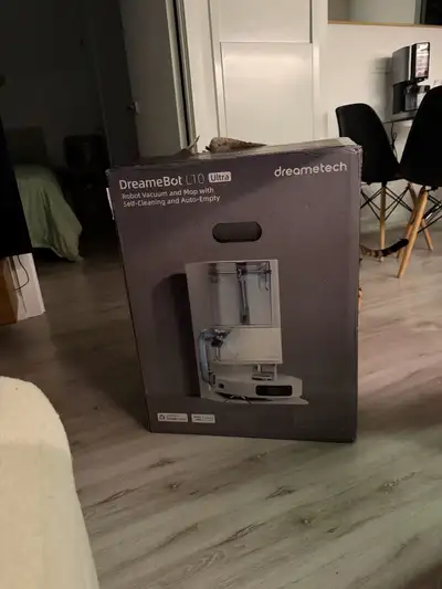Keep your floors spotless with this DreameBot L10 Ultra, which features advanced laser navigation fo...