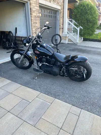 1999 Harley Davidson FXSTB NIGHT TRAIN 18,500kms Front tire size 120/70R21 Rear tire size 250/40R18...