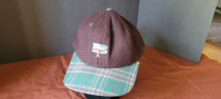 Vintage Tartan Wool Golf Baseball Cap Hat
