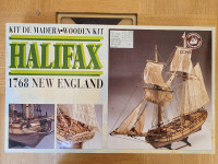 Constructo Wooden  Model Ship Kit Halifax