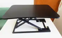 HYDRAULIC SMOOTH HIGHT ADJUSTABE STANDING DESK CONVERTER TABLE