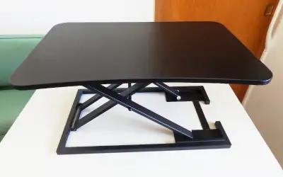 HYDRAULIC SMOOTH HIGHT ADJUSTABE STANDING DESK CONVERTER TABLE, View more