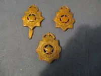 3 CANADA PENITENTIARY PIN-BADGES-REPAIRED/WELDED-VINTAGE!