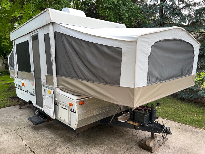 Pop Up Camper Rental! Available This Weekend! Travel Trailers