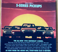 CHEVY S SERIES PICKUPS BROCHURE FOR SALE