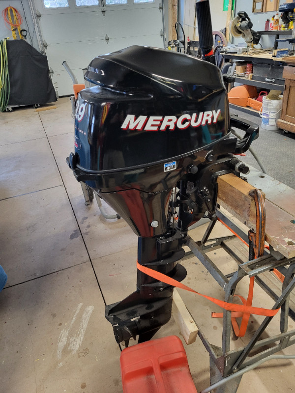 9.9 Mercury outboard in Powerboats & Motorboats in Cape Breton - Image 2