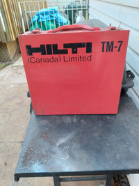 HILTI  METAL TOOL CASE